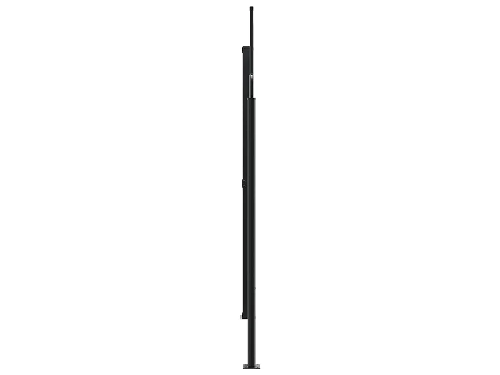 Auvent latéral rétractable noir 220x1000