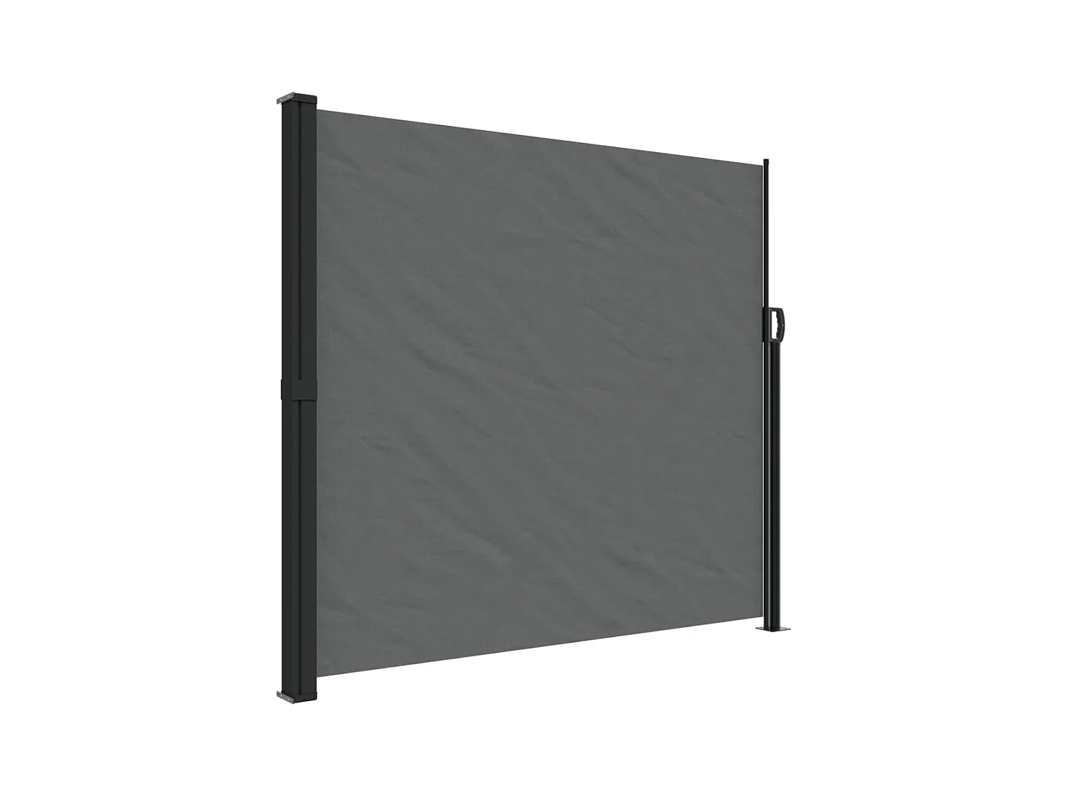Auvent latéral rétractable anthracite 180x300