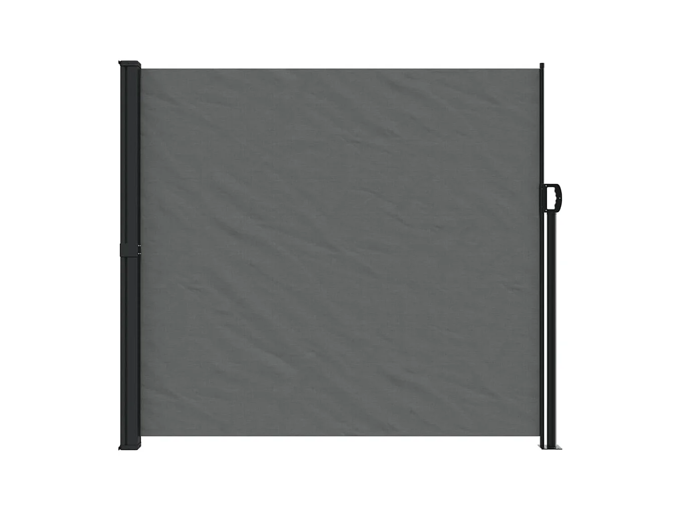 Auvent latéral rétractable anthracite 180x300