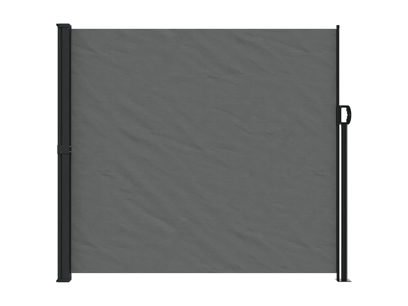 Auvent latéral rétractable anthracite 180x300
