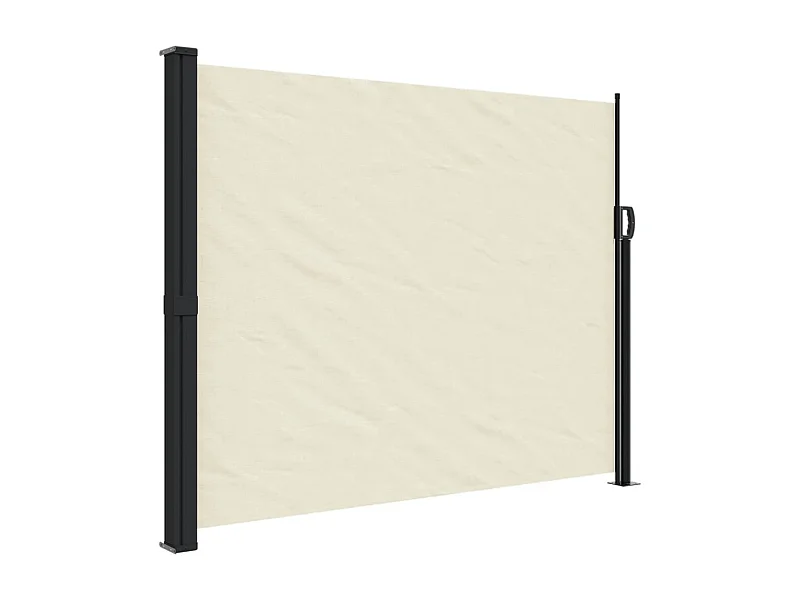 Auvent latéral rétractable crème 160x300