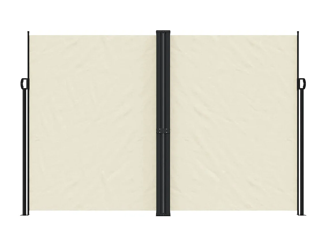 Auvent latéral rétractable crème 220x1000