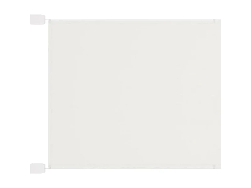Auvent vertical Blanc 140x800 Tissu oxford