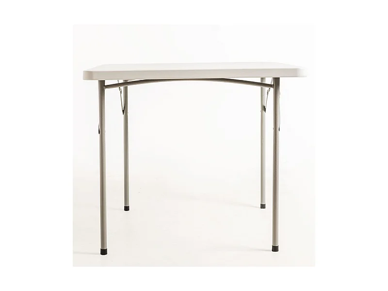Mesa plegable Utika cuadrada blanca 87x87 cm