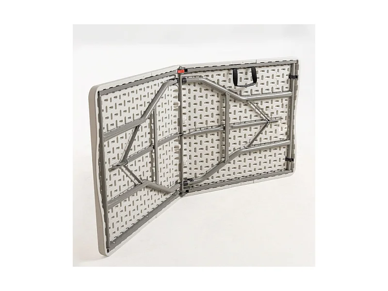 Mesa plegable rectangular Utika blanca 122x60 cm