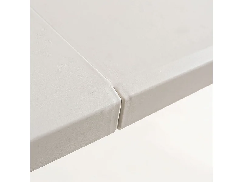 Mesa plegable rectangular Utika blanca 122x60 cm