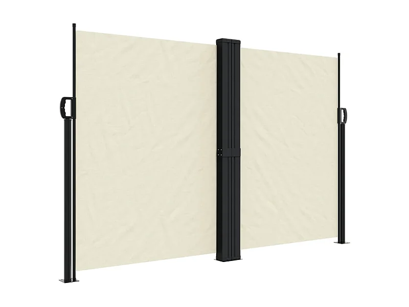 Auvent latéral rétractable crème 160x1200