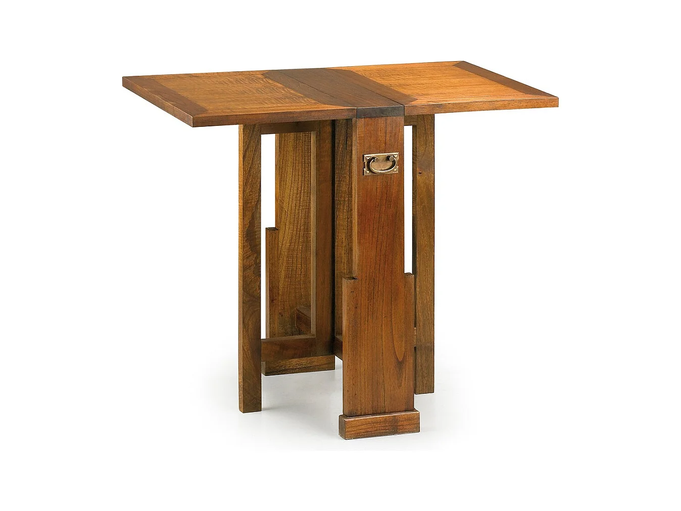 Table d'appoint pliante en bois massif de Mindy Orka 90cm
