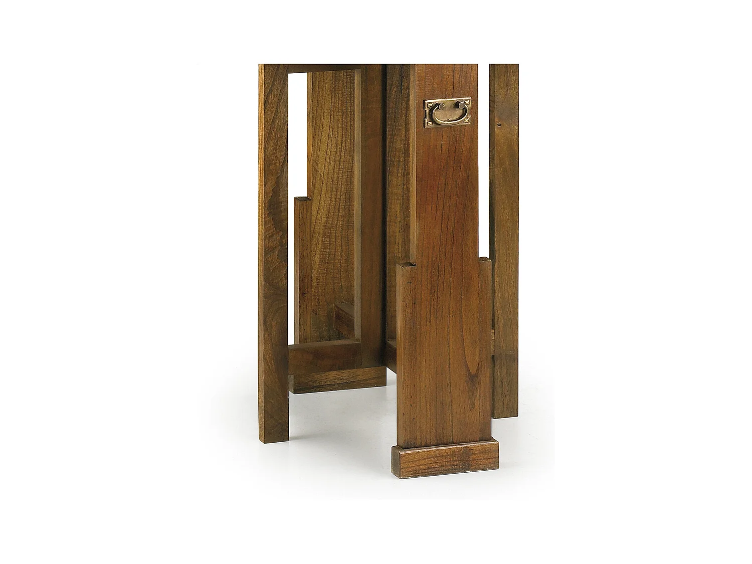 Table d'appoint pliante en bois massif de Mindy Orka 90cm