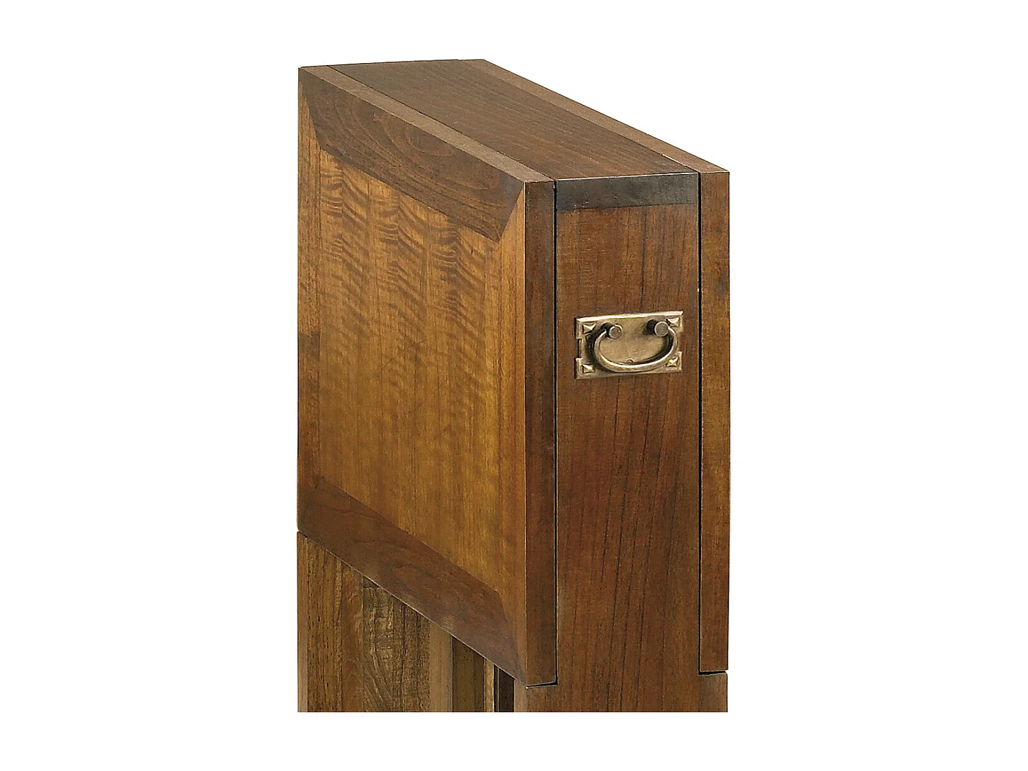 Table d'appoint pliante en bois massif de Mindy Orka 90cm