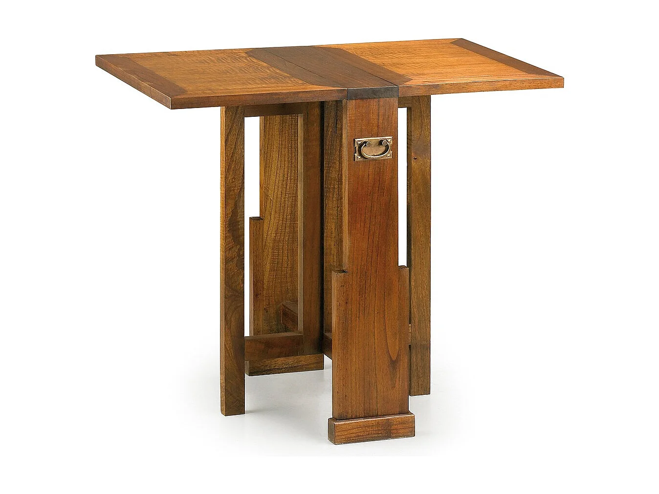 Table d'appoint pliante en bois massif de Mindy Orka 90cm