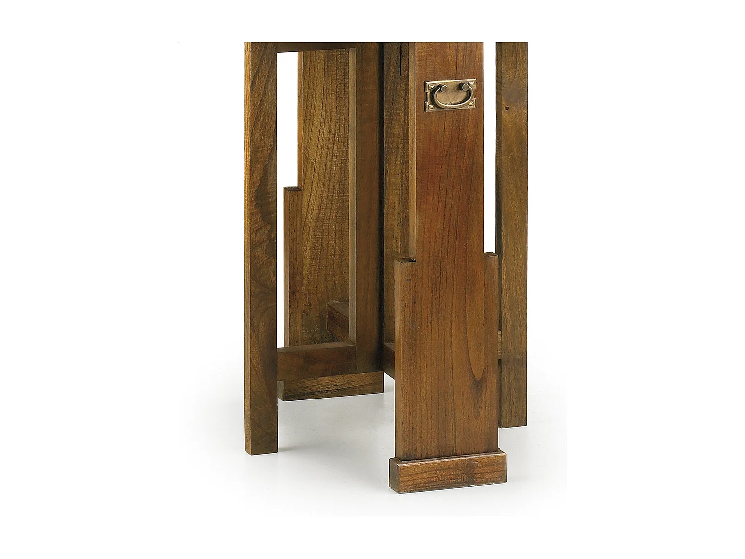 Table d'appoint pliante en bois massif de Mindy Orka 90cm