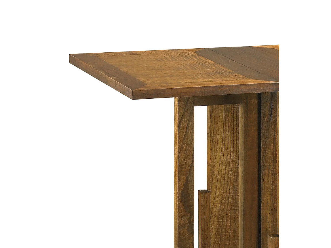 Table d'appoint pliante en bois massif de Mindy Orka 90cm