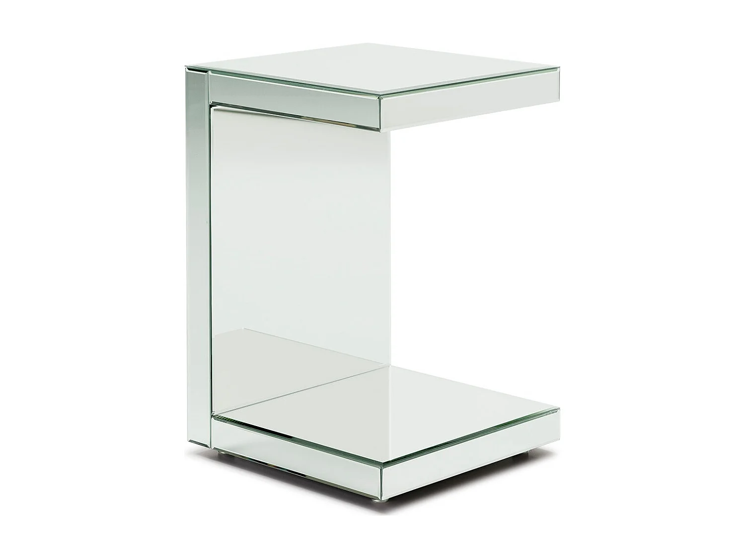 Table d'appoint en miroir ZIKON – 40cm