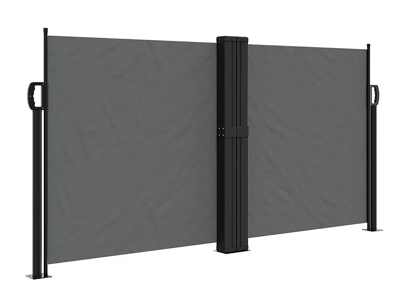 Auvent latéral rétractable anthracite 120x1200