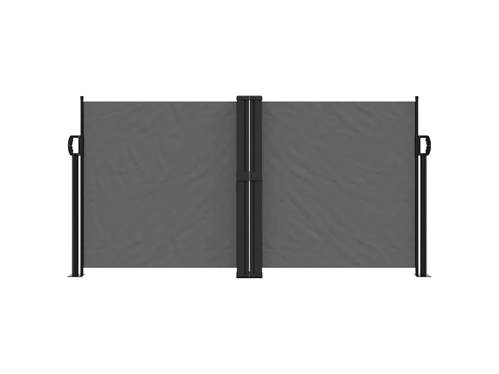 Auvent latéral rétractable anthracite 120x1200