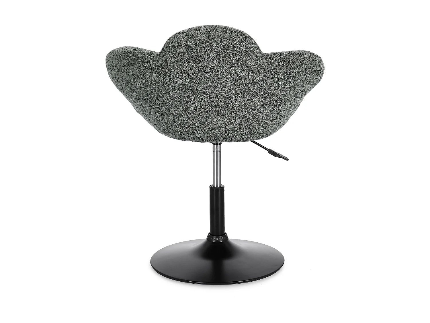 Lot de 2 fauteuils réglables design PETALE – Elégance florale et confort ajustable-Vert forêt