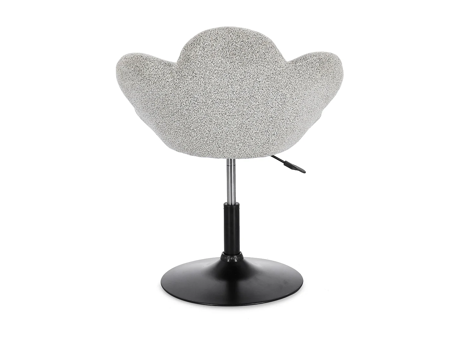 Lot de 2 fauteuils réglables design PETALE – Elégance florale et confort ajustable-Beige