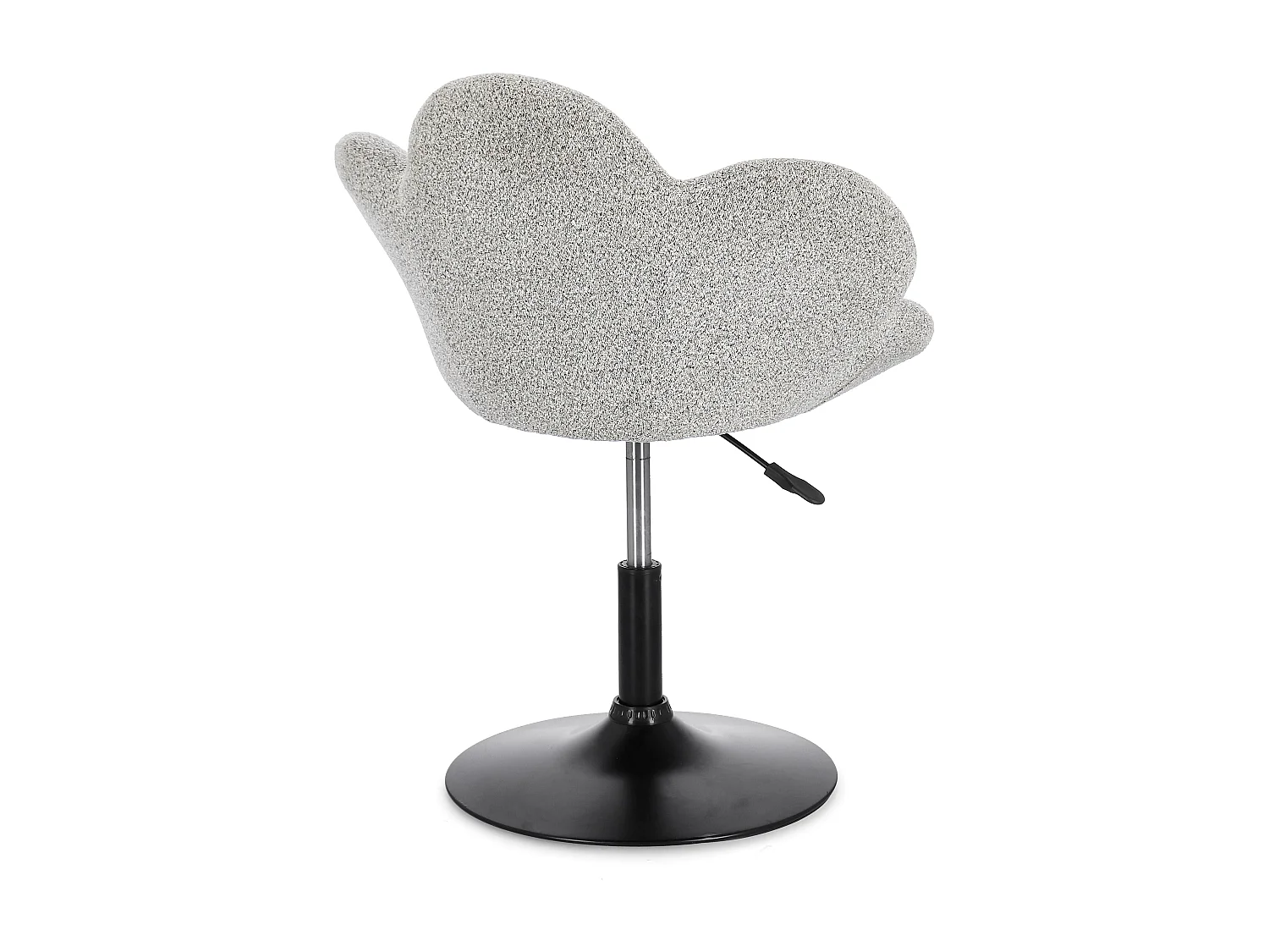 Lot de 2 fauteuils réglables design PETALE – Elégance florale et confort ajustable-Beige