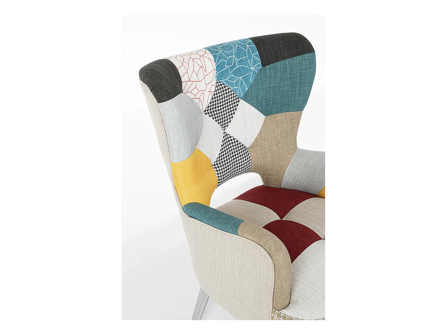 Sillón Arlequin madera pino multicolor