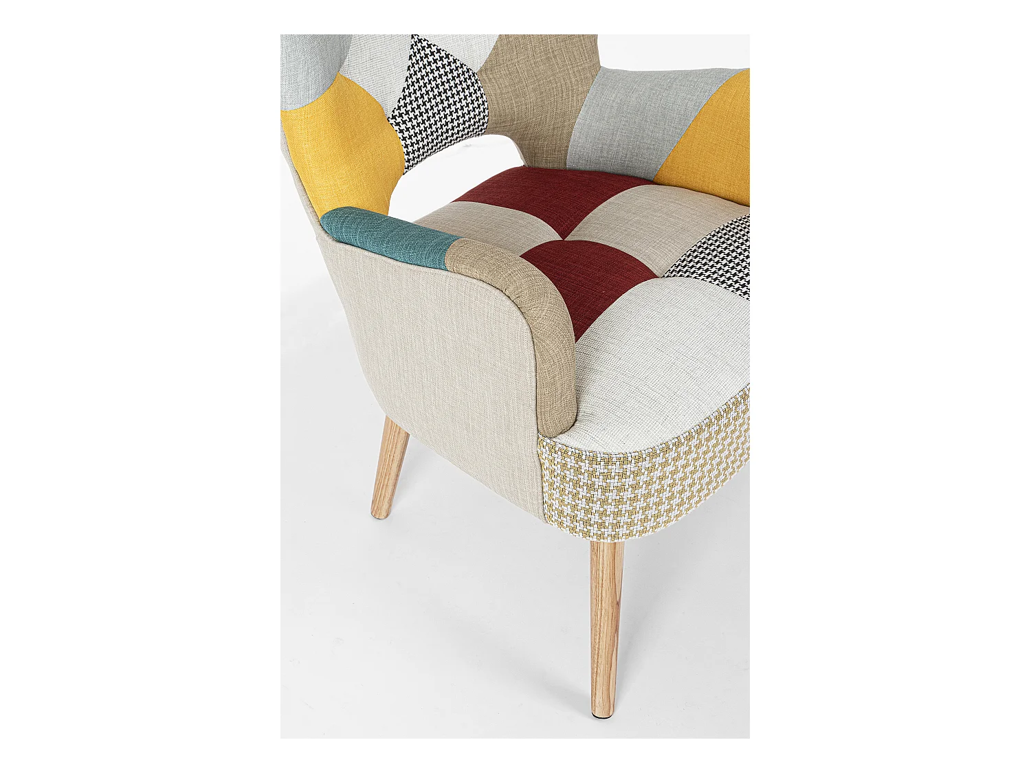 Sillón Arlequin madera pino multicolor