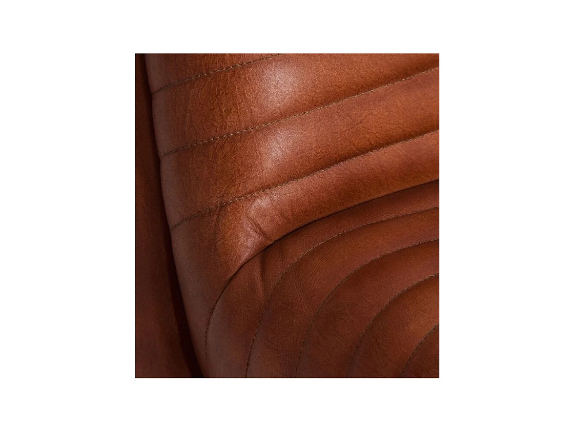 Fauteuil cuir marron British