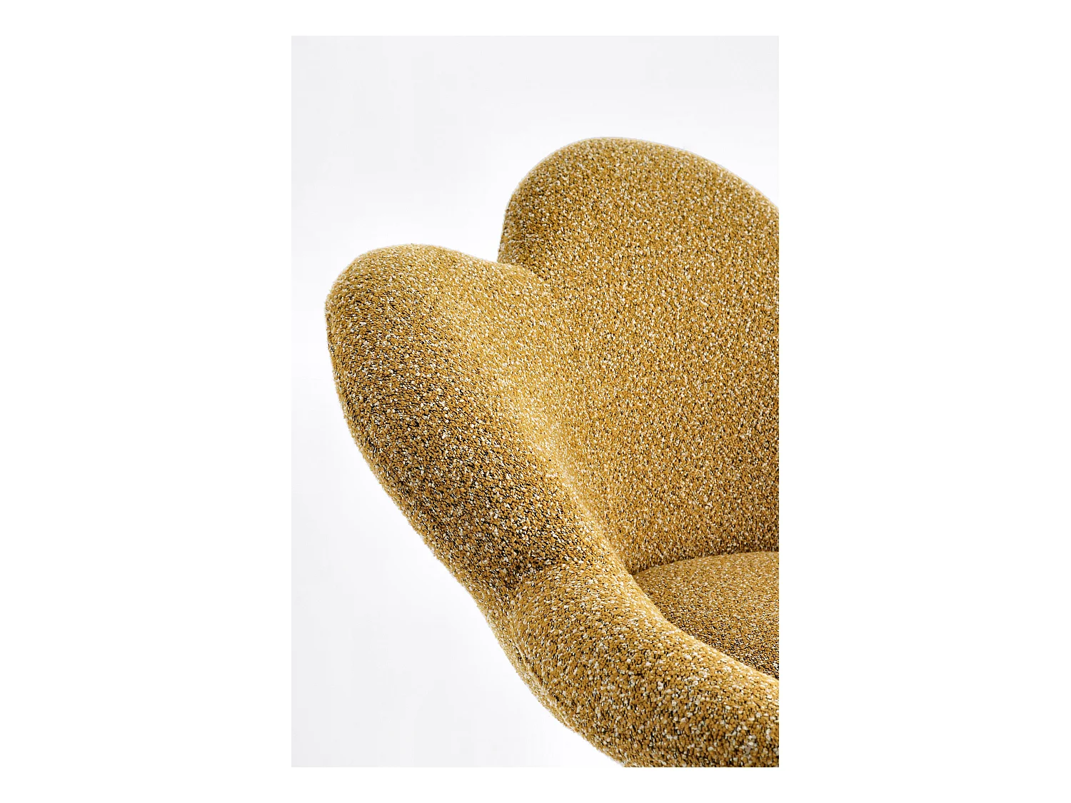 Set van 2 verstelbare PETALE design fauteuils – Bloemige elegantie en verstelbaar comfort-Kleur GEEL