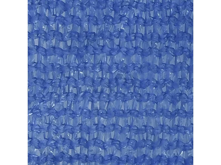 Voile d'ombrage 160 g-m² rectangulaire bleu 3x6 m PEHD