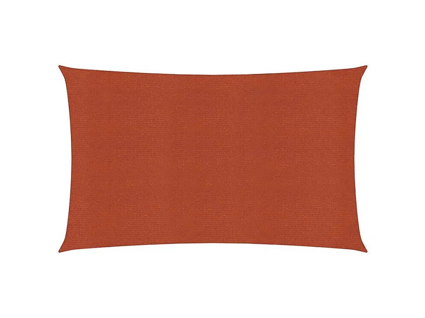 Voile d'ombrage 160 g-m² Terre cuite 3x6 m PEHD