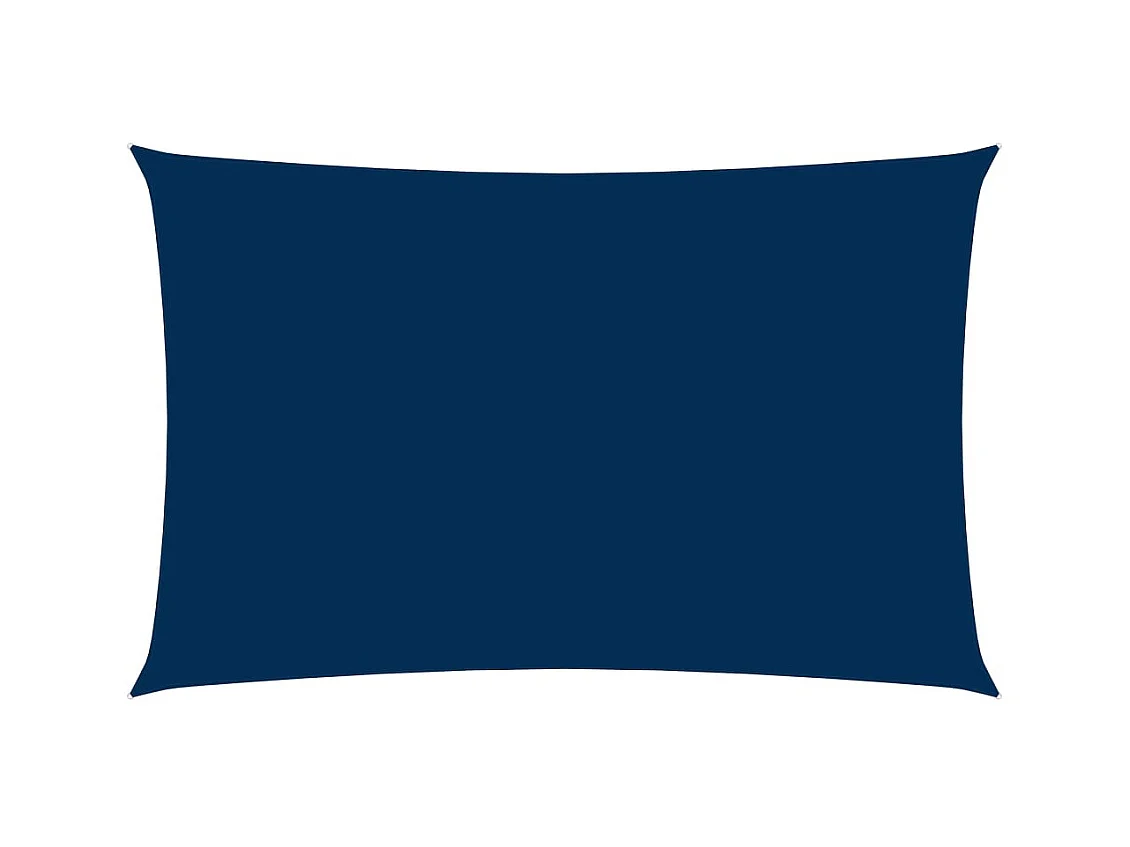 Voile de parasol Tissu Oxford rectangulaire 4x7 m Bleu