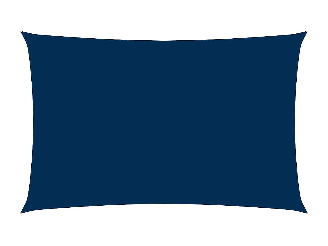 Voile de parasol Tissu Oxford rectangulaire 4x7 m Bleu