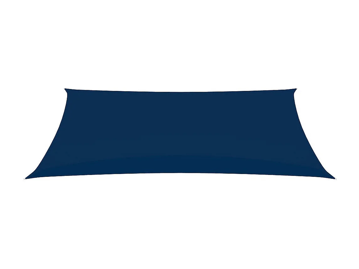 Voile de parasol Tissu Oxford rectangulaire 4x7 m Bleu