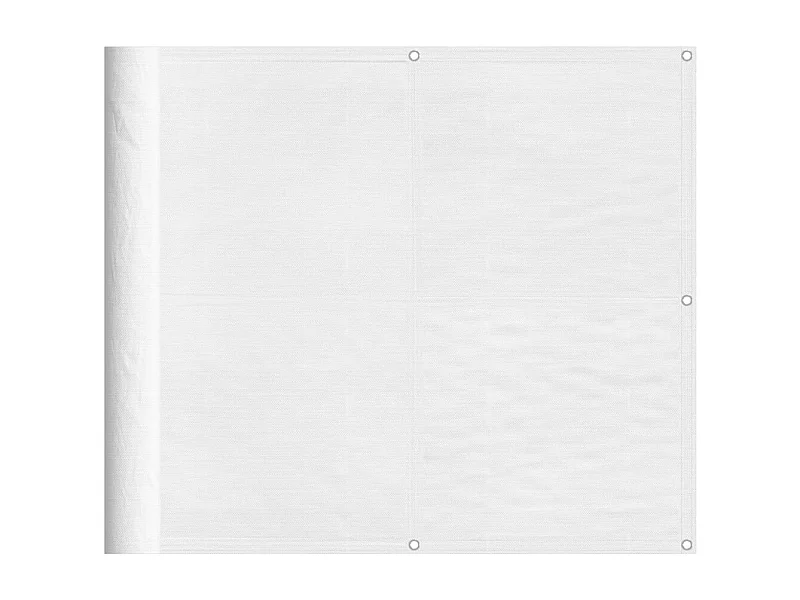 Écran de balcon blanc 90x700 100% polyester oxford