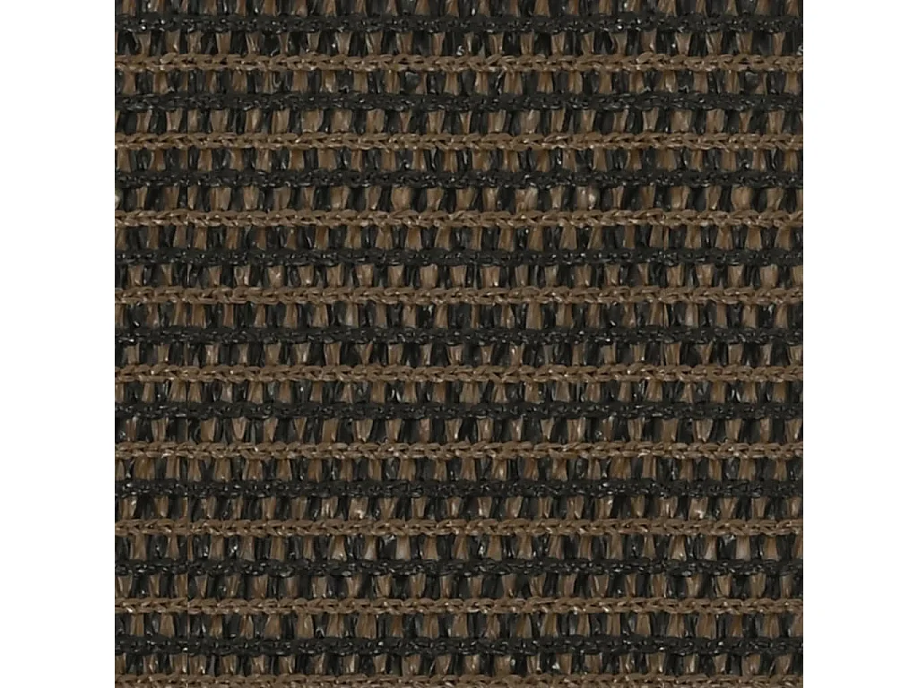 Voile d'ombrage 160 g-m² Marron 5x7 m PEHD