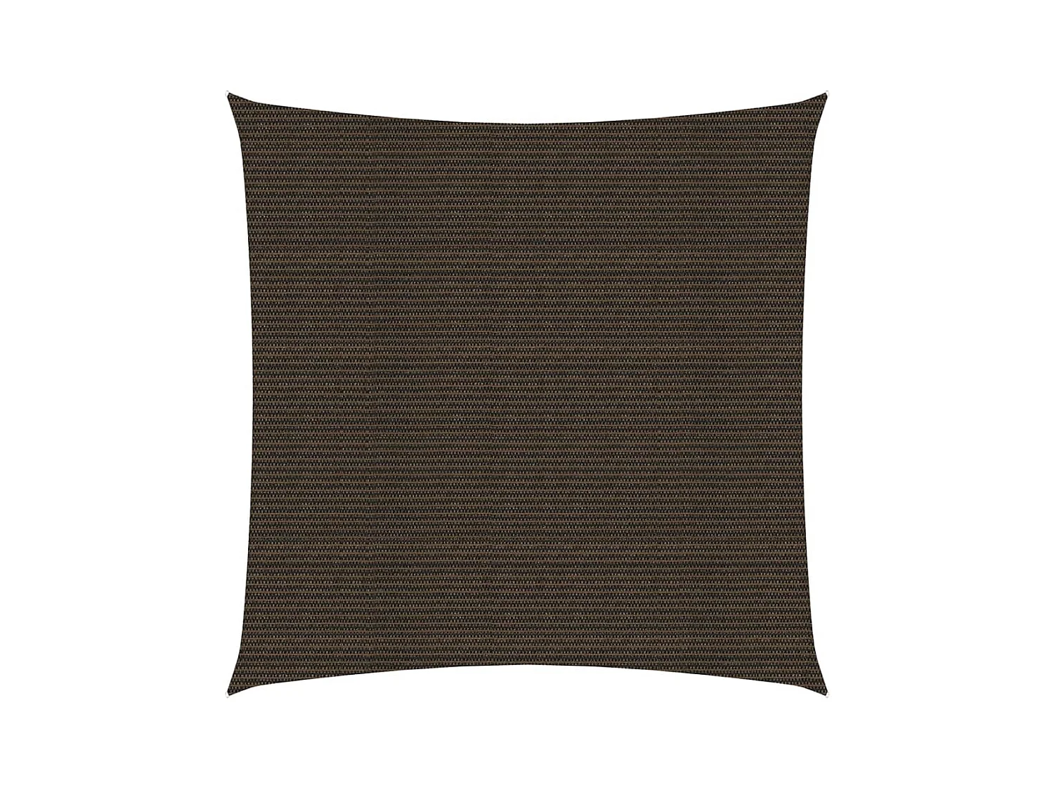 Voile d'ombrage 160 g-m² Marron 7x7 m PEHD
