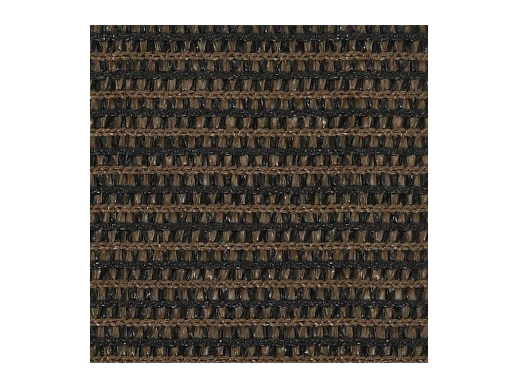 Voile d'ombrage 160 g-m² Marron 7x7 m PEHD