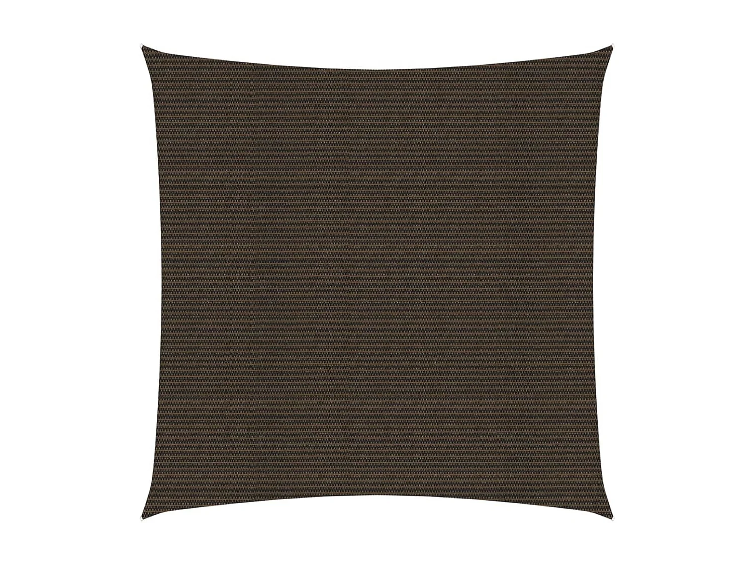 Voile d'ombrage 160 g-m² Marron 7x7 m PEHD