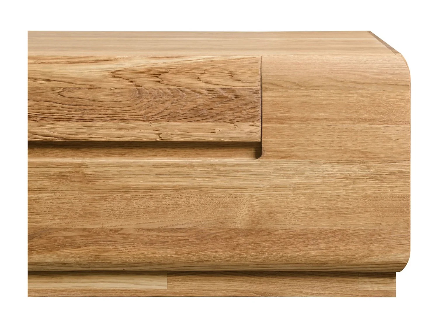 Mueble TV Divina madera maciza roble miel 180 cm