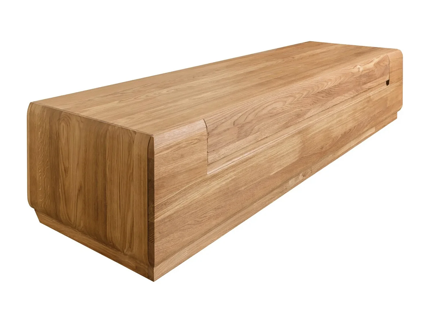 Mueble TV Divina madera maciza roble miel 180 cm