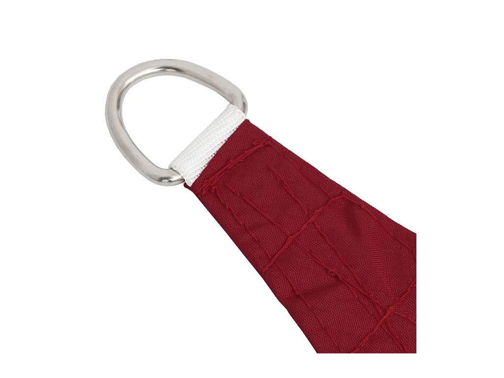 Voile de parasol Tissu Oxford rectangulaire 6x8 m Rouge
