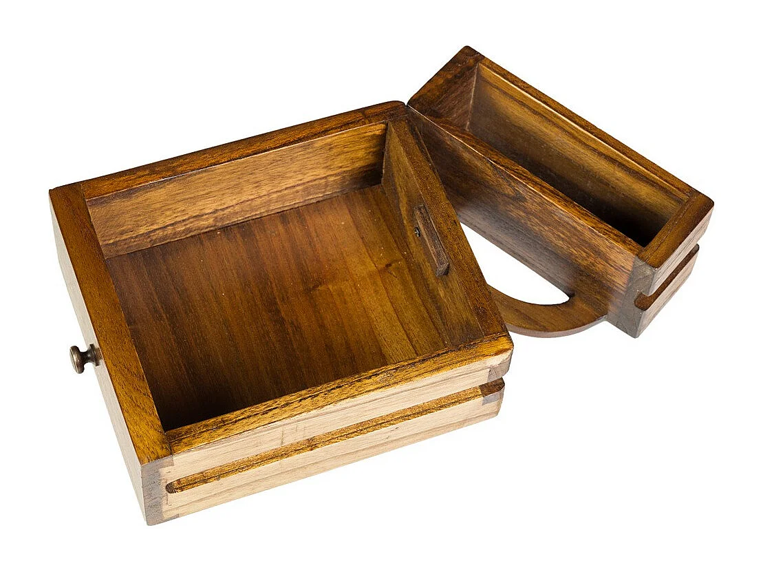 Mueble TV Mindy madera maciza 4 cajones 1 hornacina Orka 110 cm