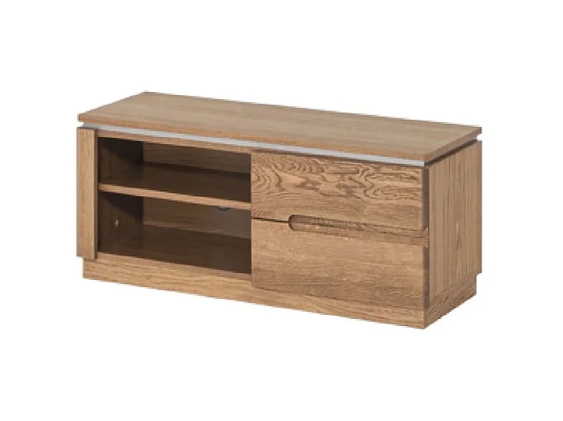 Mueble TV Manky de madera de roble rústico 108cm