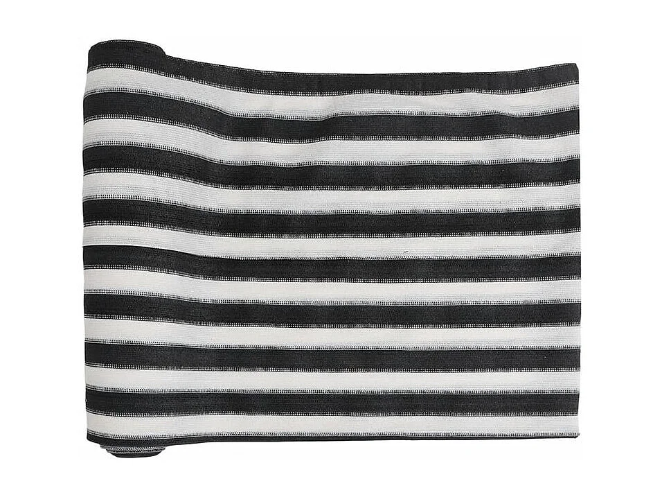 Filet brise-vue anthracite et blanc 2x10 m PEHD 75 g-m²