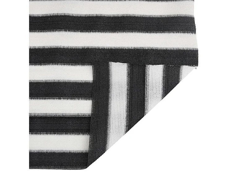 Filet brise-vue anthracite et blanc 1,8x10 m PEHD 75 g-m²