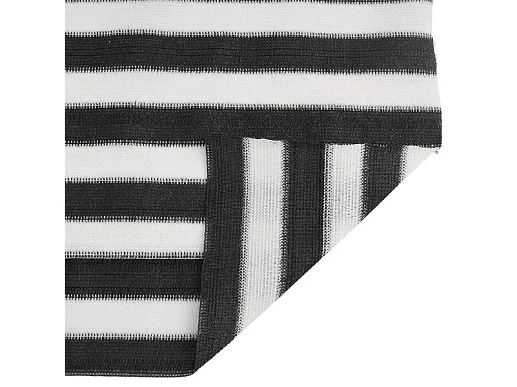 Filet brise-vue anthracite et blanc 2x10 m PEHD 150 g-m²