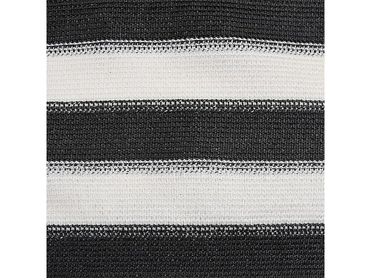 Filet brise-vue anthracite et blanc 1,8x10 m PEHD 150 g-m²