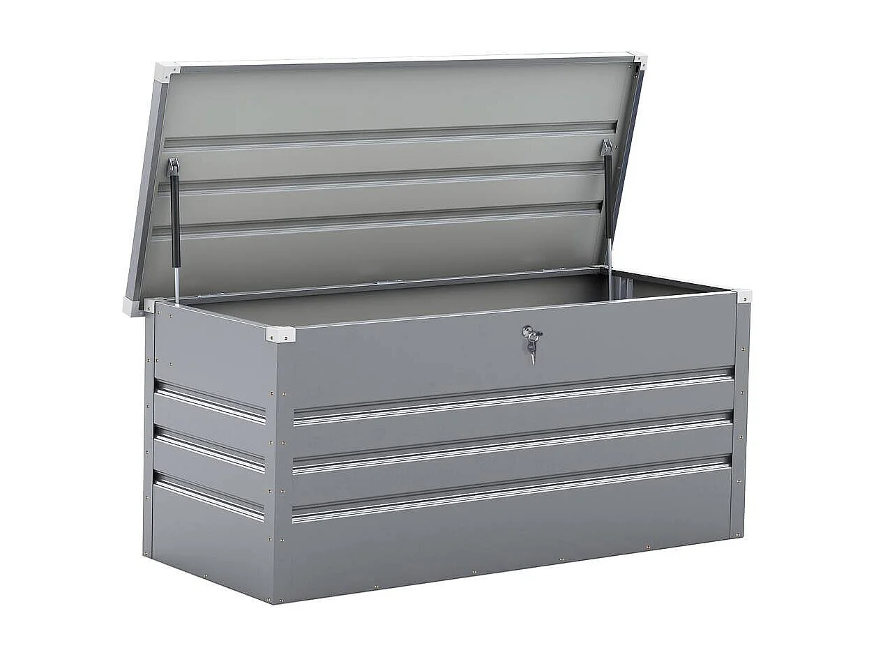 Coffre de Jardin Métal "Store" 680L - argent