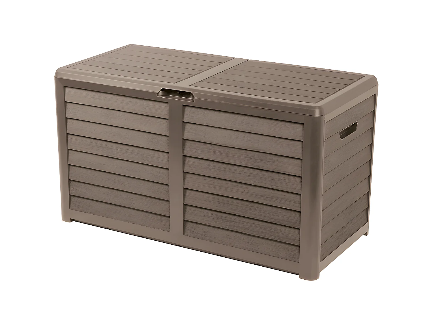 Garten-Aufbewahrungsbox Baya - 420 L - Taupe