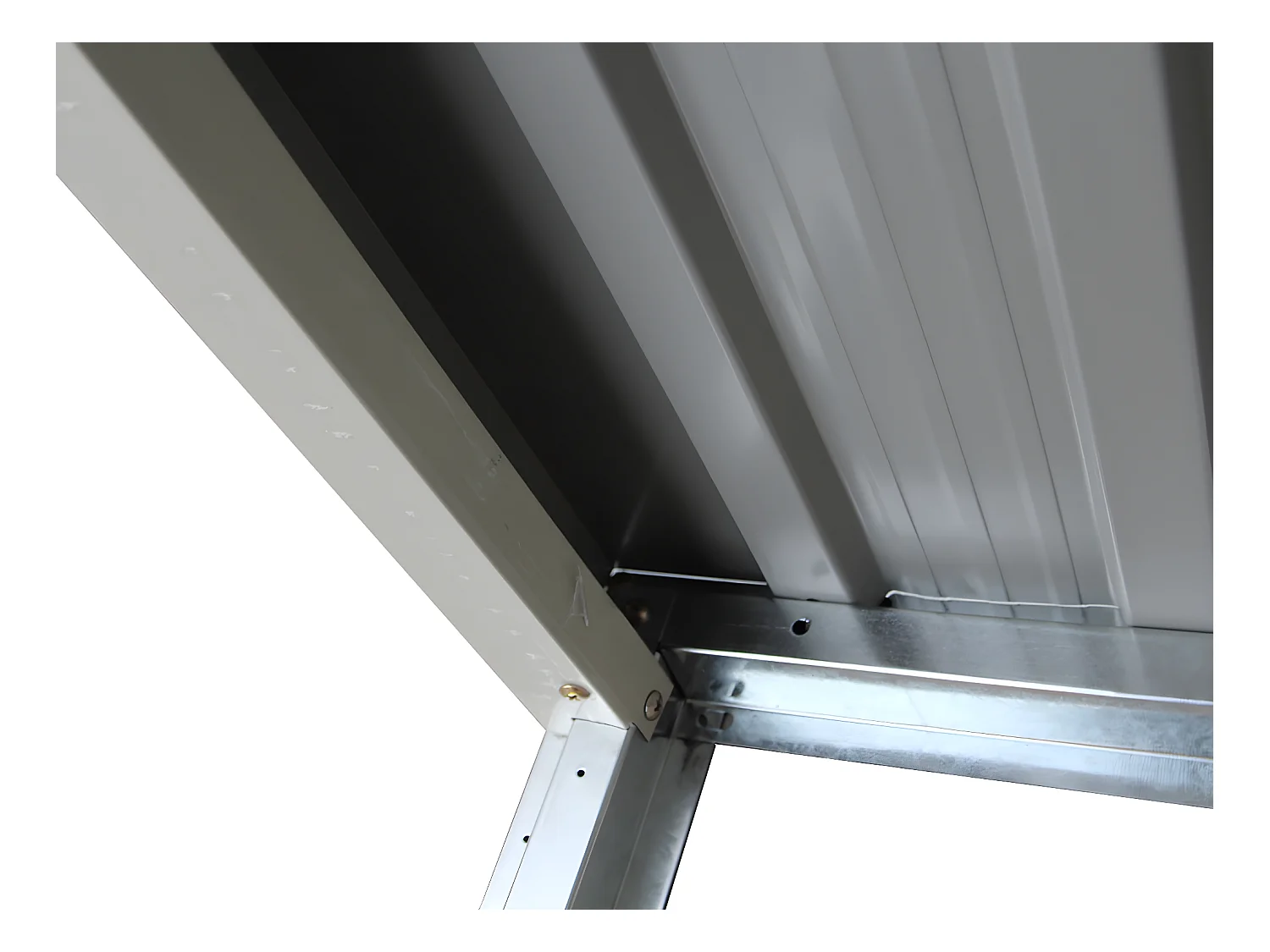 Abri bûches métal "Victor" - 2.15 m²