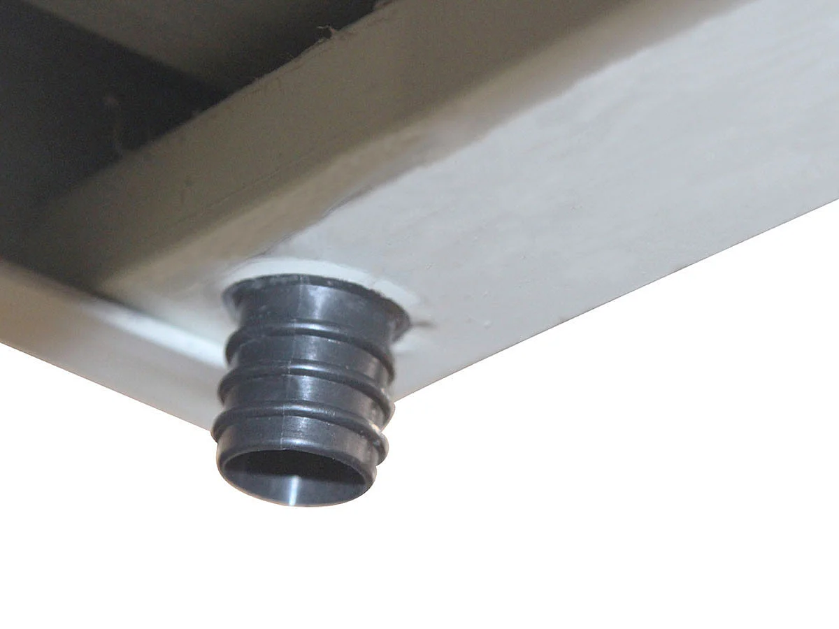 Houtopslag haardhout rek buiten metaal "Victor" - 1,68 m²